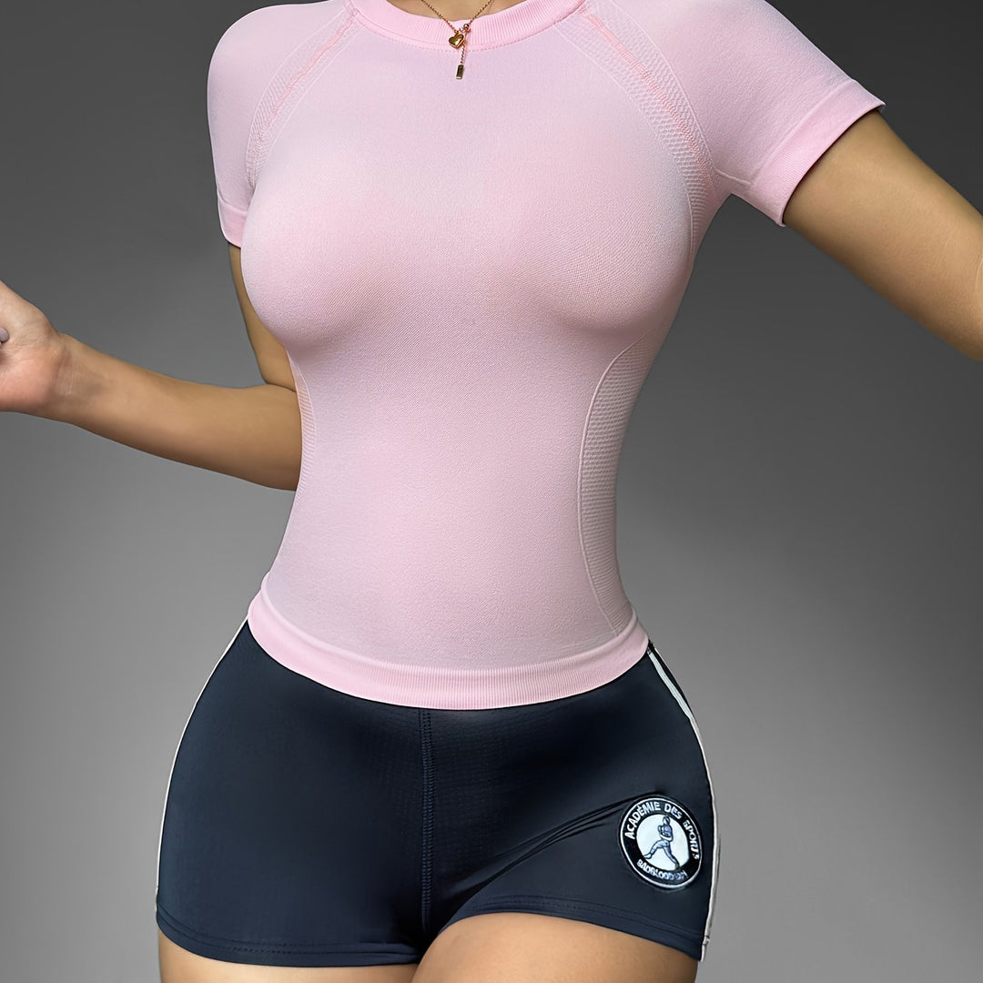 Beau | Rekbaar Ademend Atletisch T-shirt