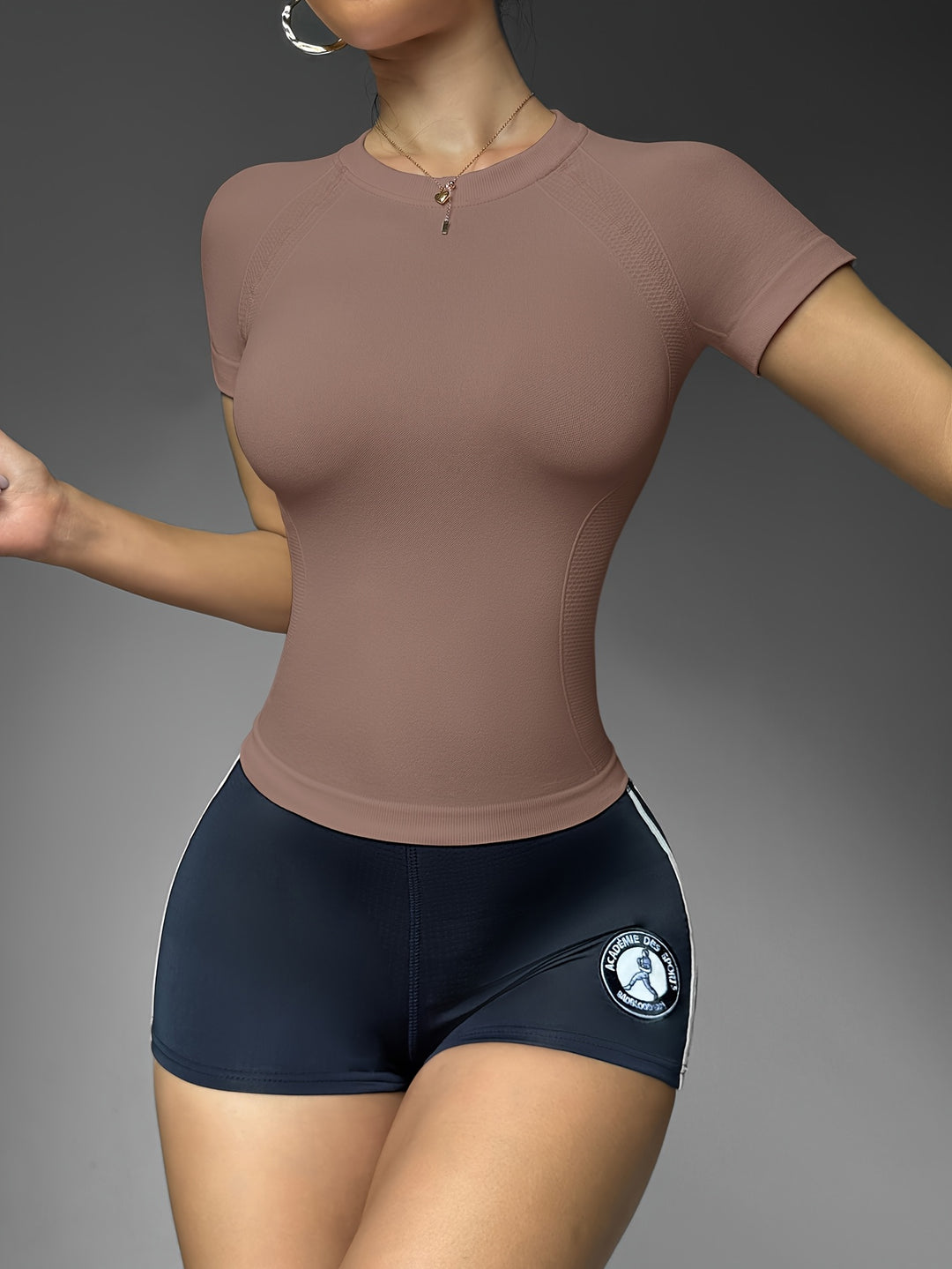 Beau | Rekbaar Ademend Atletisch T-shirt