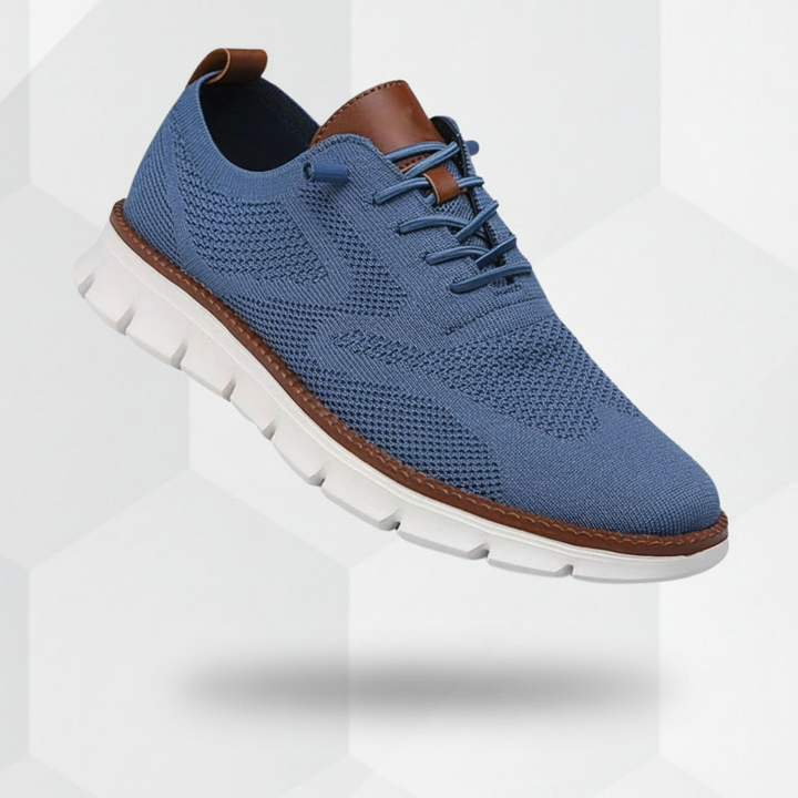 Fabrizio | Men's Mesh Knit Oxford Sneakers