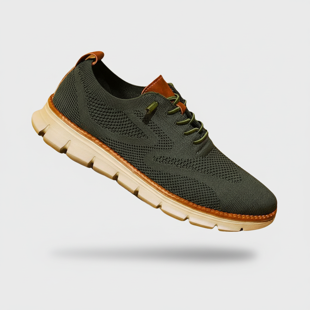 Fabrizio | Men's Mesh Knit Oxford Sneakers