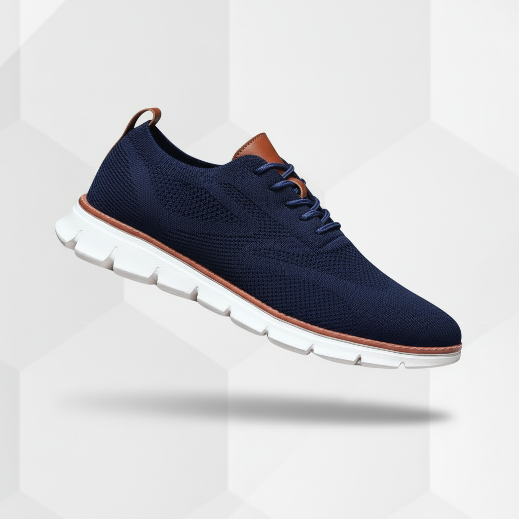 Fabrizio | Men's Mesh Knit Oxford Sneakers