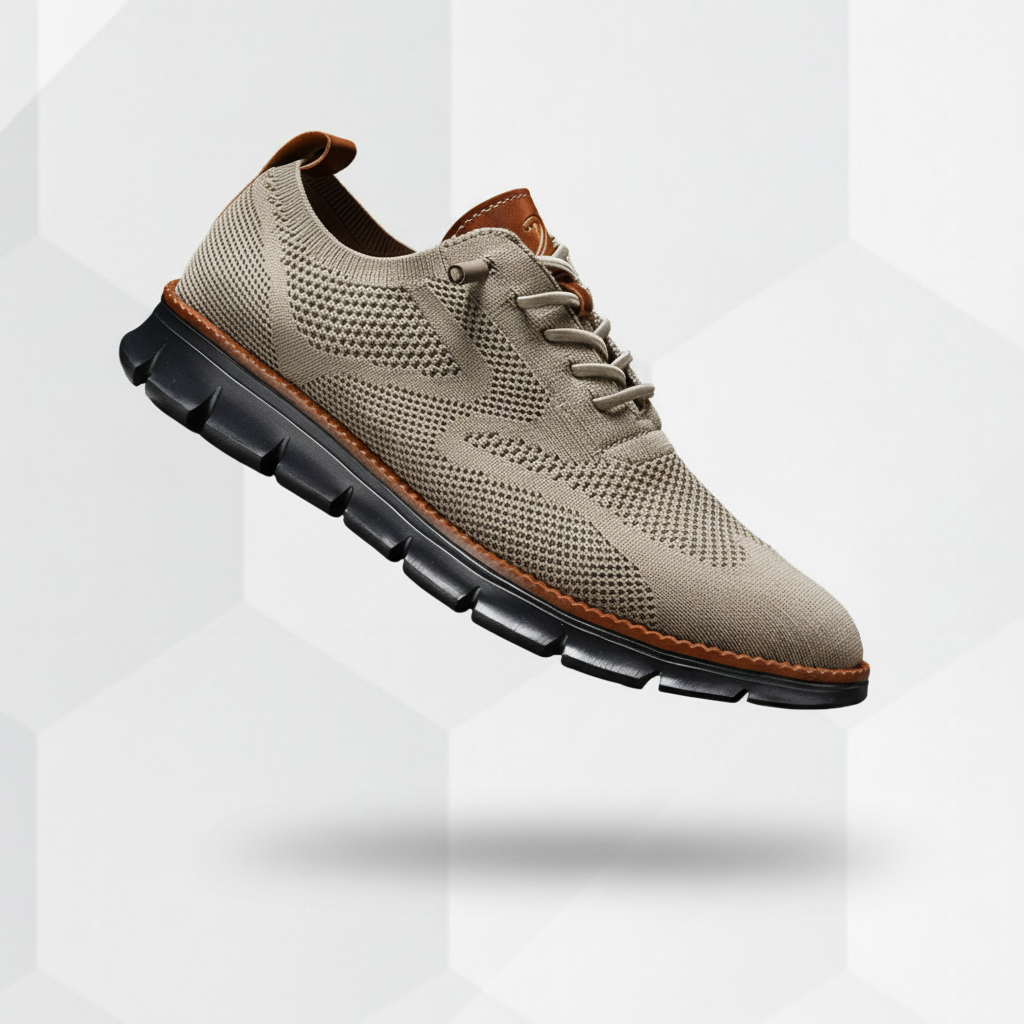 Fabrizio | Men's Mesh Knit Oxford Sneakers