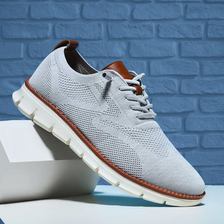 Fabrizio | Men's Mesh Knit Oxford Sneakers