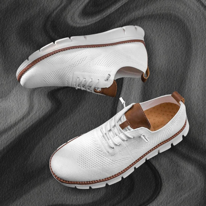 Fabrizio | Men's Mesh Knit Oxford Sneakers