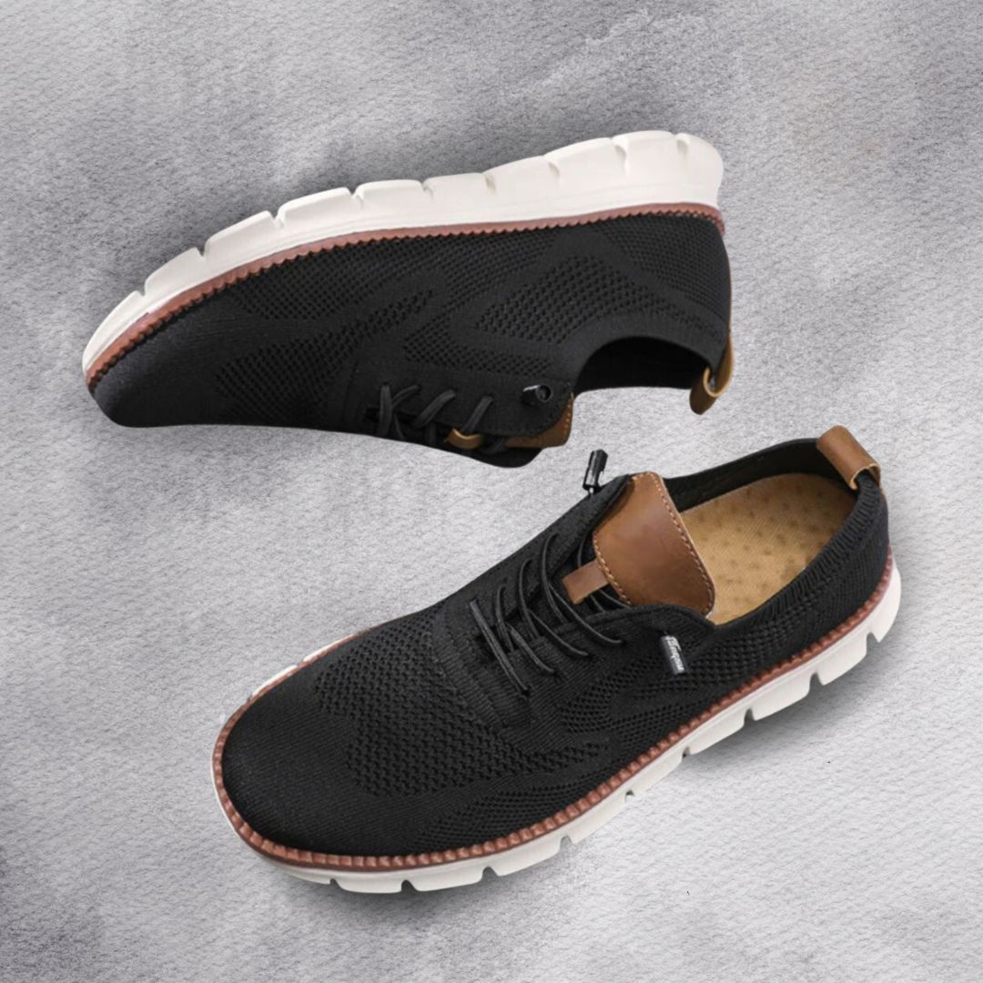 Fabrizio | Men's Mesh Knit Oxford Sneakers