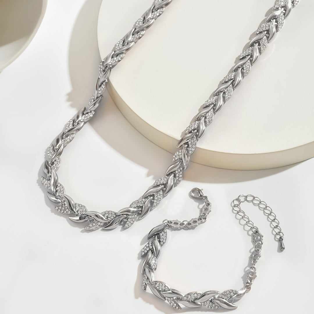 Crystal Fishtail Jewellery Set