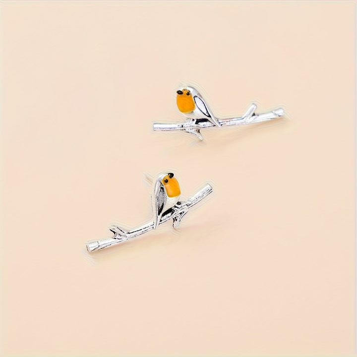 Playful Bird Earrings