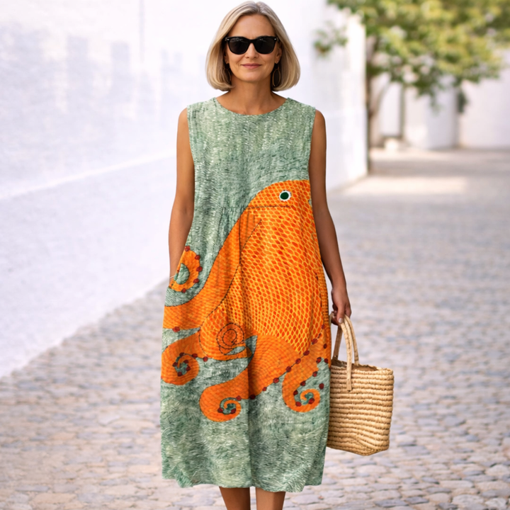 Tess | Airy and sleeveless summer dress
