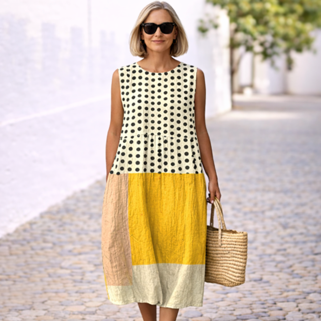 Leah | Airy and sleeveless summer dress