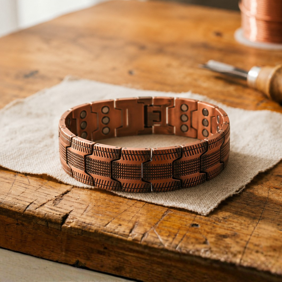 Noosa Lane Crag Copper Bracelet