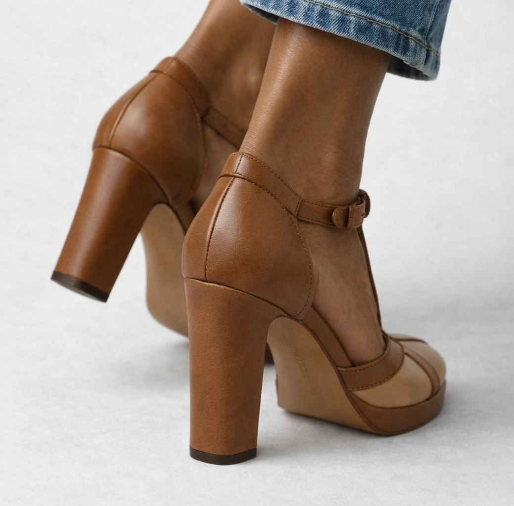 Maëlyne™ | Elegant Retro Heels with Ergonomic Support