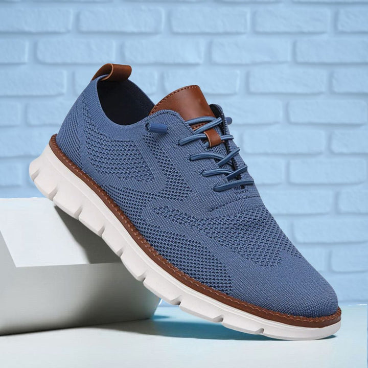 Fabrizio | Men's Mesh Knit Oxford Sneakers