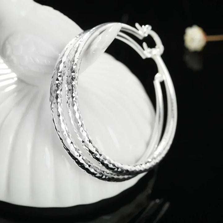 Classic Silver Earrings