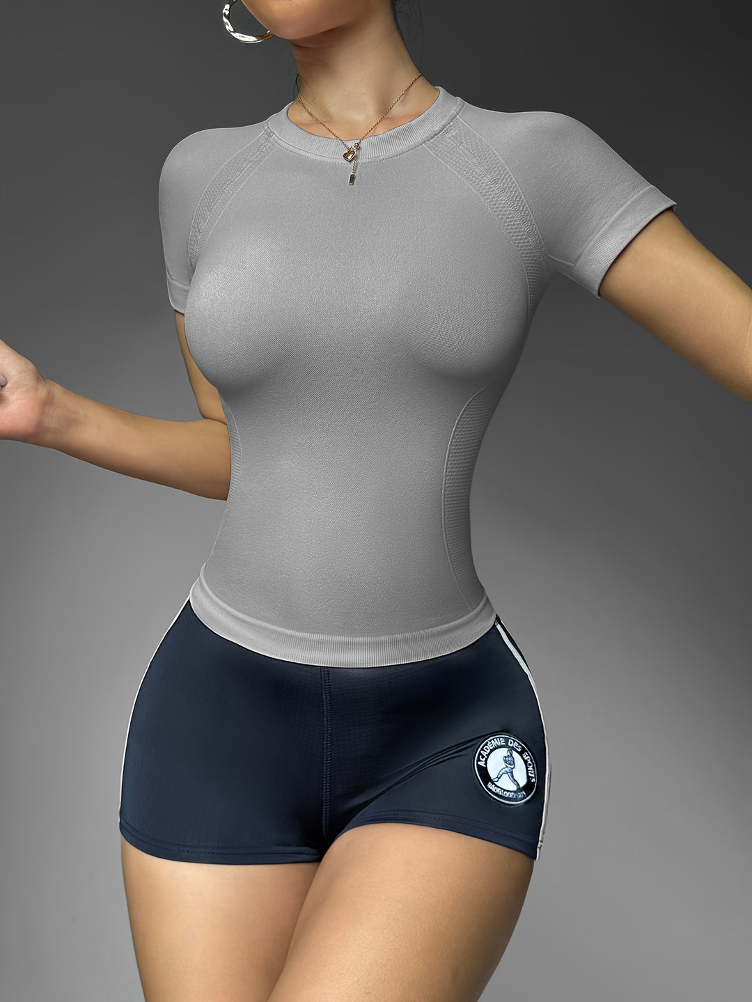 Beau | Rekbaar Ademend Atletisch T-shirt