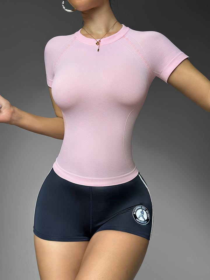 Beau | Rekbaar Ademend Atletisch T-shirt