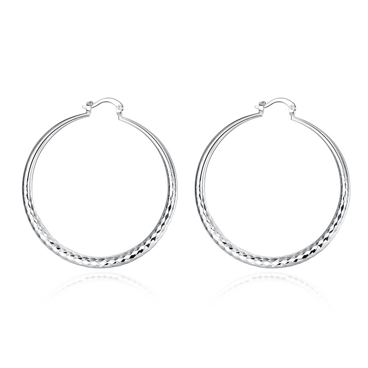Classic Silver Earrings