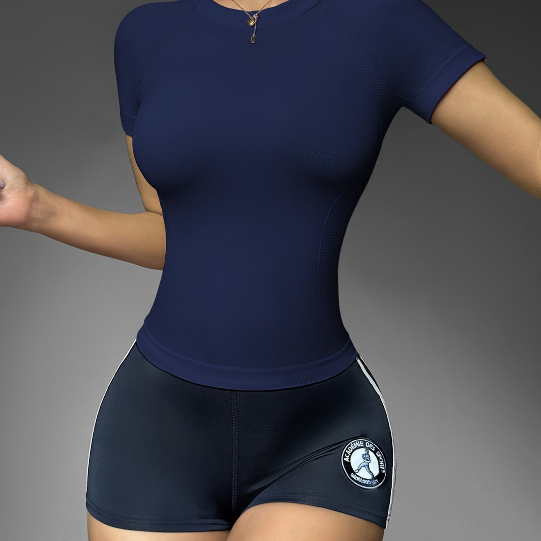 Beau | Rekbaar Ademend Atletisch T-shirt