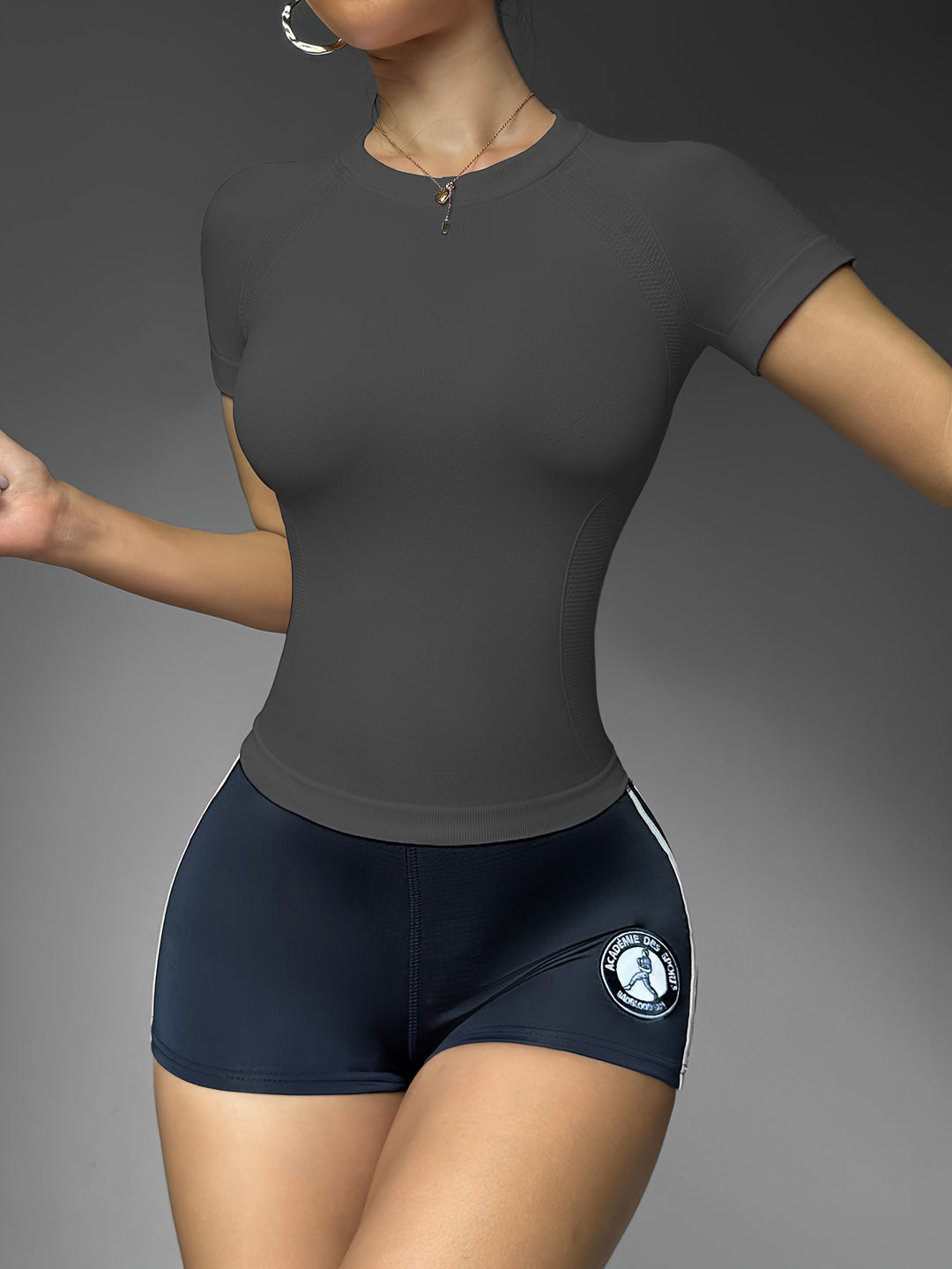 Beau | Rekbaar Ademend Atletisch T-shirt