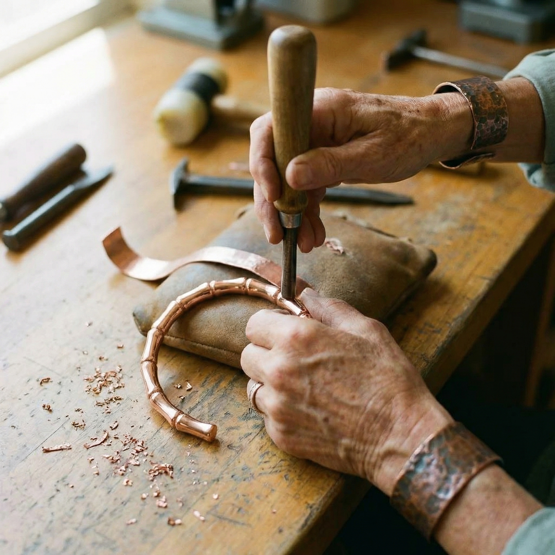 Noosa Lane Grove Copper Bracelet