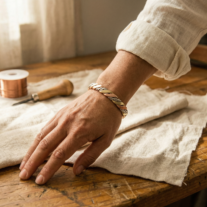 Noosa Lane Stone Copper Bracelet