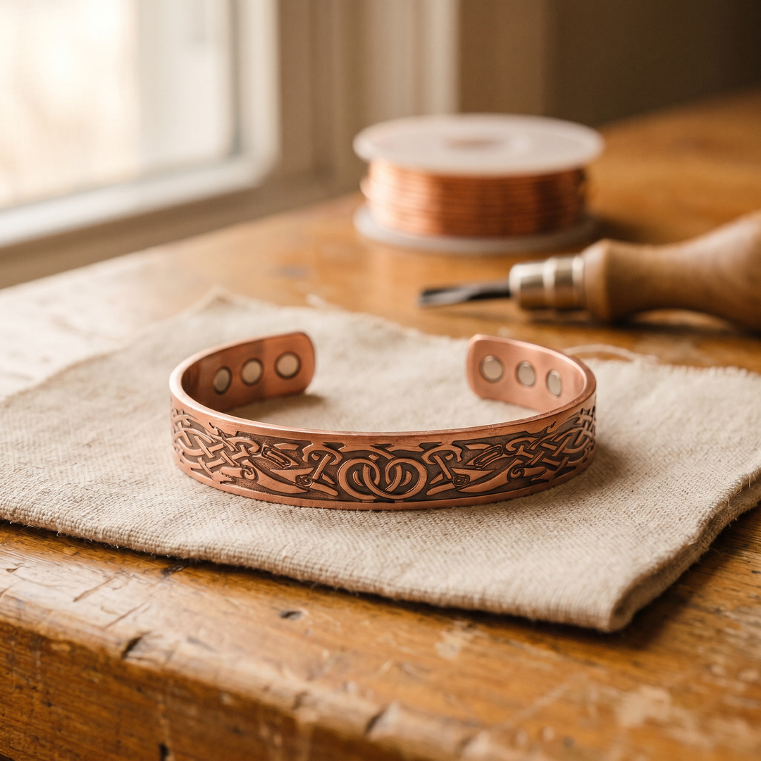 Noosa Lane Moss Copper Bracelet