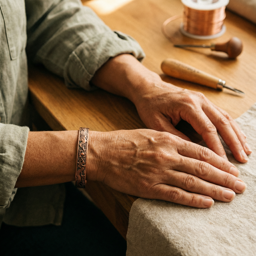 Noosa Lane Loam Copper Bracelet