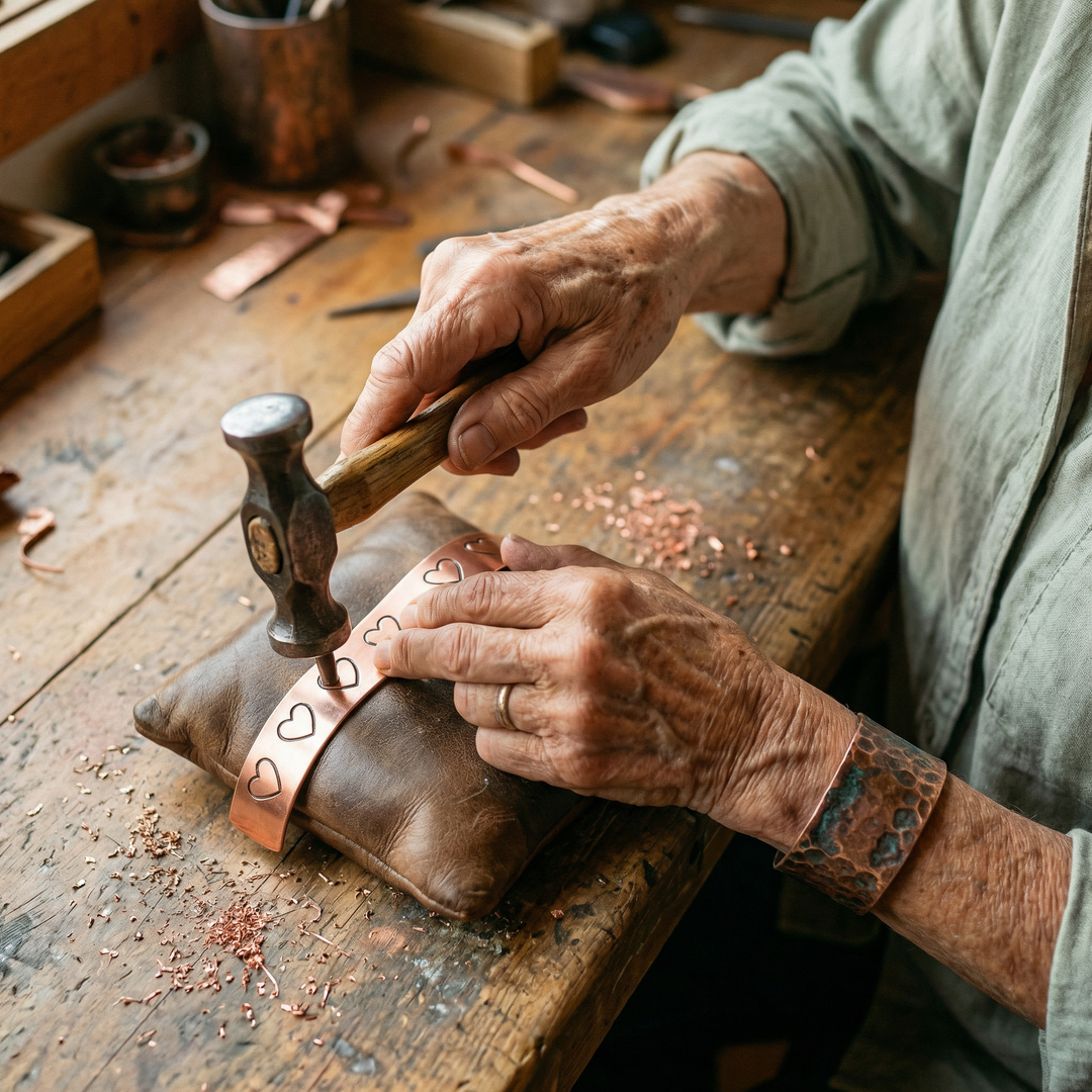 Noosa Lane  Hearth Copper Bracelet