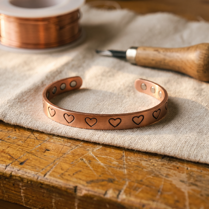 Noosa Lane  Hearth Copper Bracelet