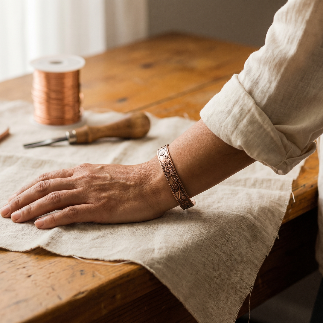 Noosa Lane Knell Copper Bracelet