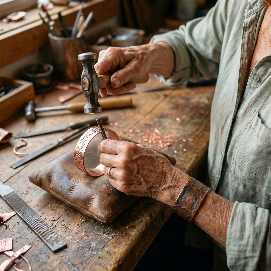 Noosa Lane Knell Copper Bracelet