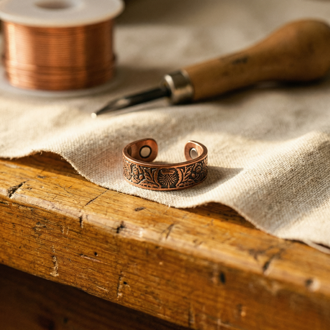 Noosa Lane  Bole Copper Ring