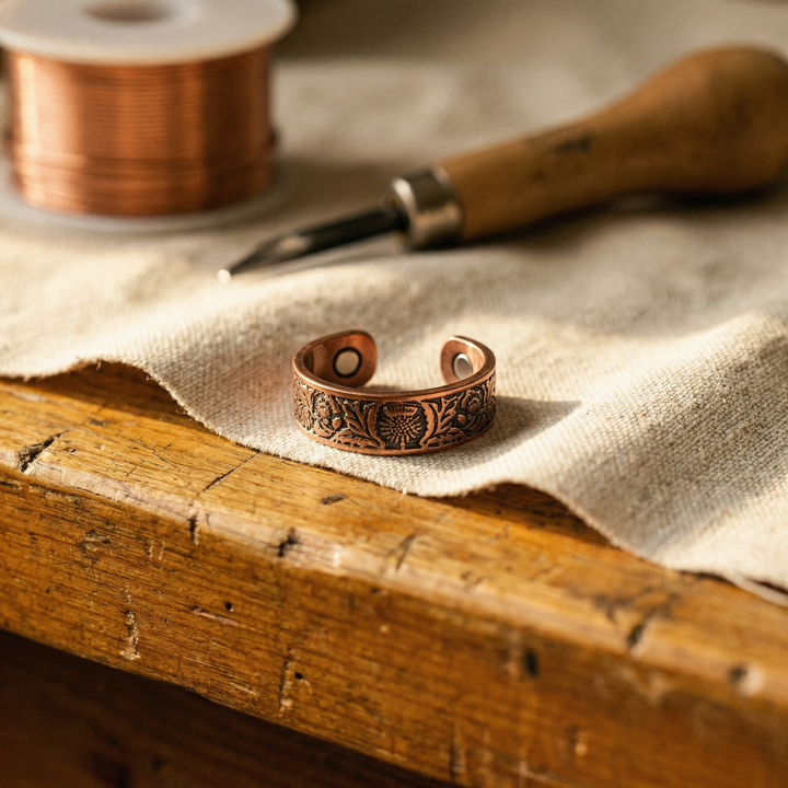 Noosa Lane  Bole Copper Ring
