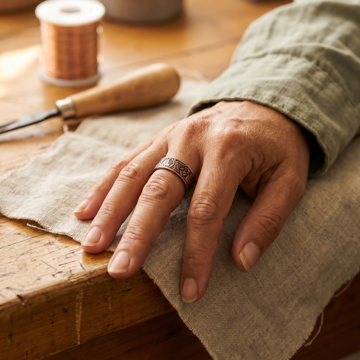 Noosa Lane  Bole Copper Ring