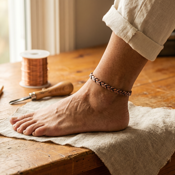 Noosa Lane Dune Copper Anklet
