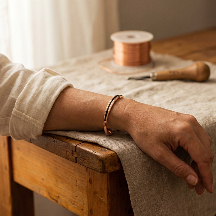 Noosa Lane Vein Copper Bracelet