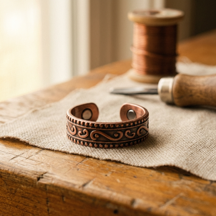 Noosa Lane Fern Copper Ring