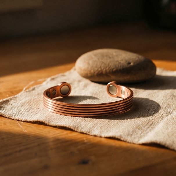 Noosa Lane Ridge Copper Bracelet