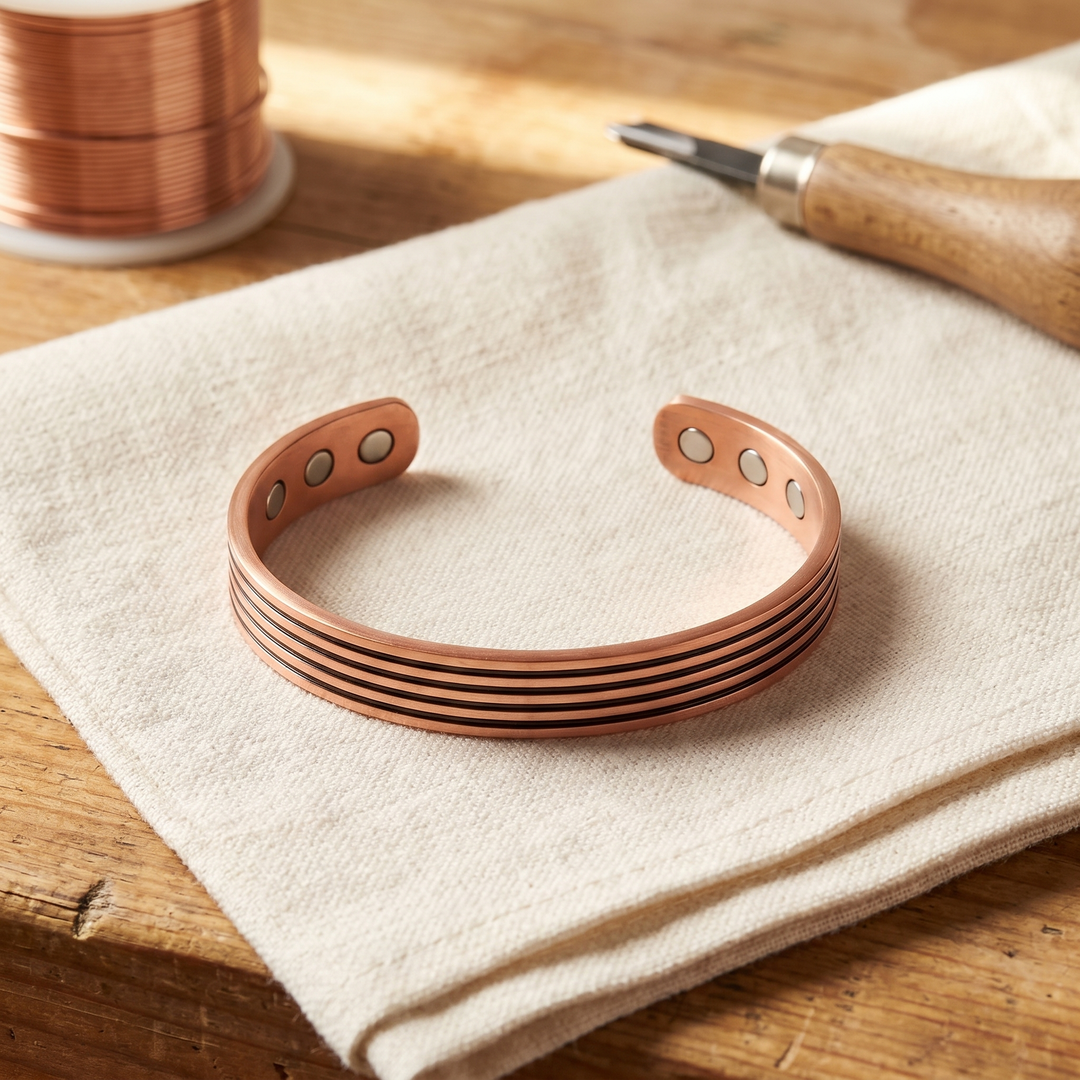 Noosa Lane Sage Copper Bracelet
