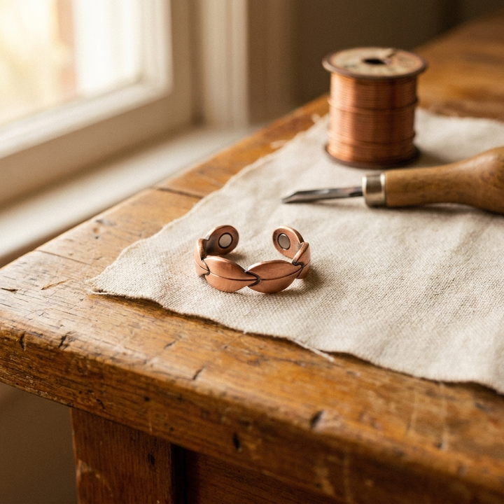 Noosa Lane Bind Copper Ring