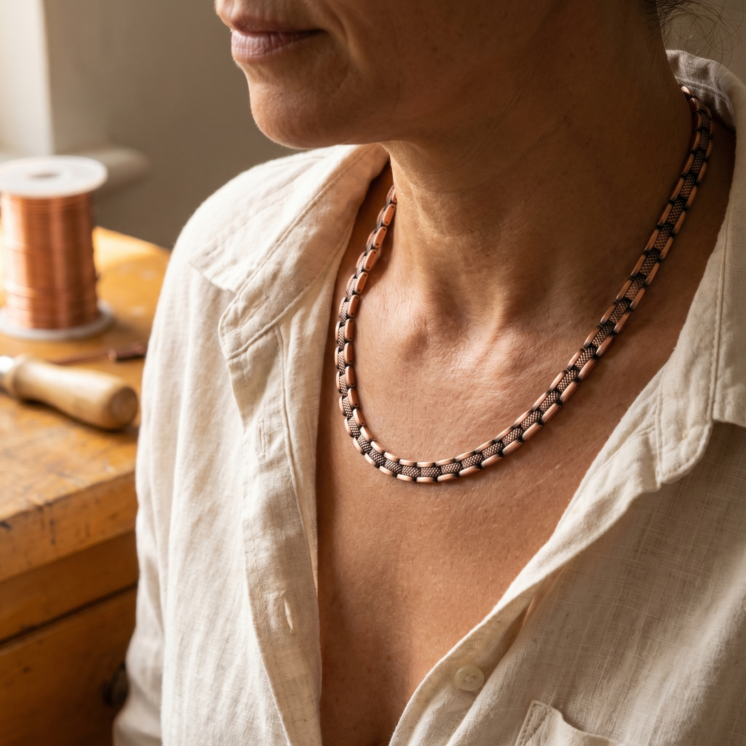 Noosa Lane Haze Copper Necklace