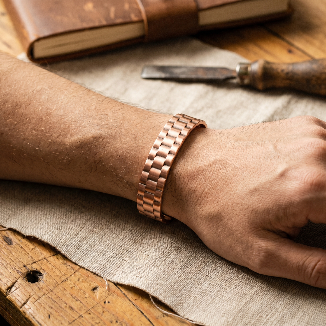 Noosa Lane Ore Men's Copper Bracelet