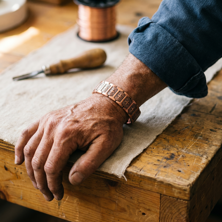 Noosa Lane Gale Men's Copper Bracelet