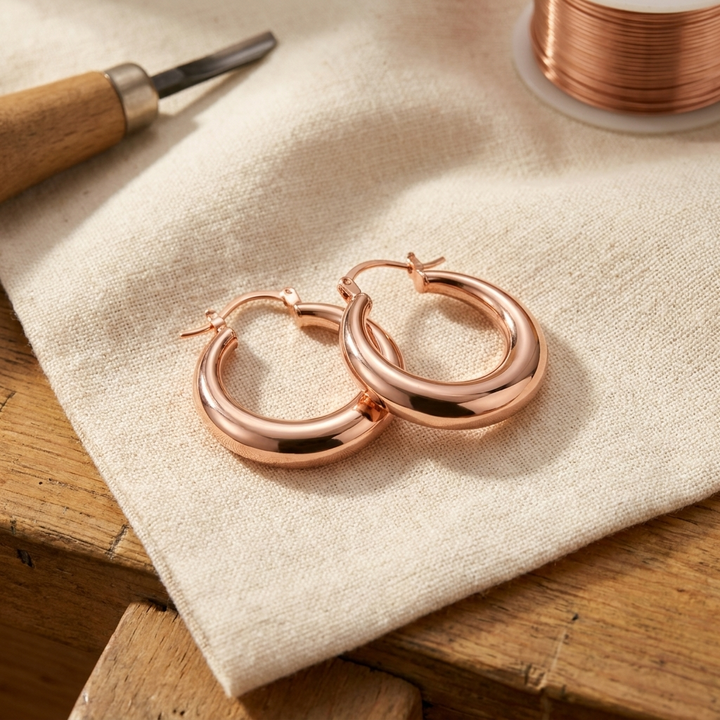 Noosa Lane Marl Copper Earrings