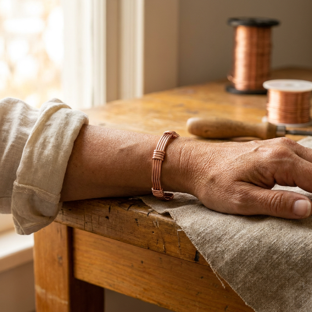 Noosa Lane Sere Copper Bracelet