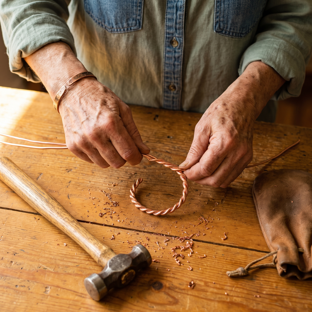 Noosa Lane Tensor Copper Bracelet