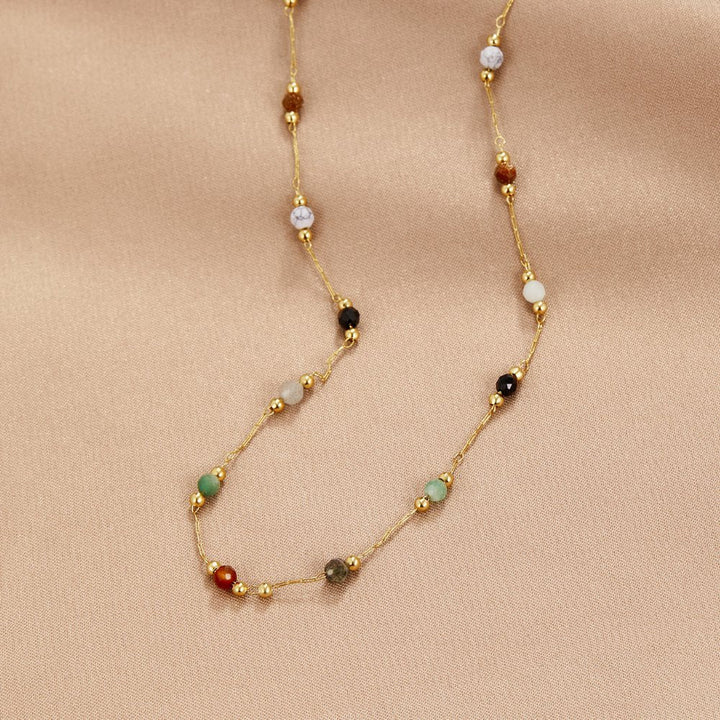 Minimalist Stone Pendant Necklace