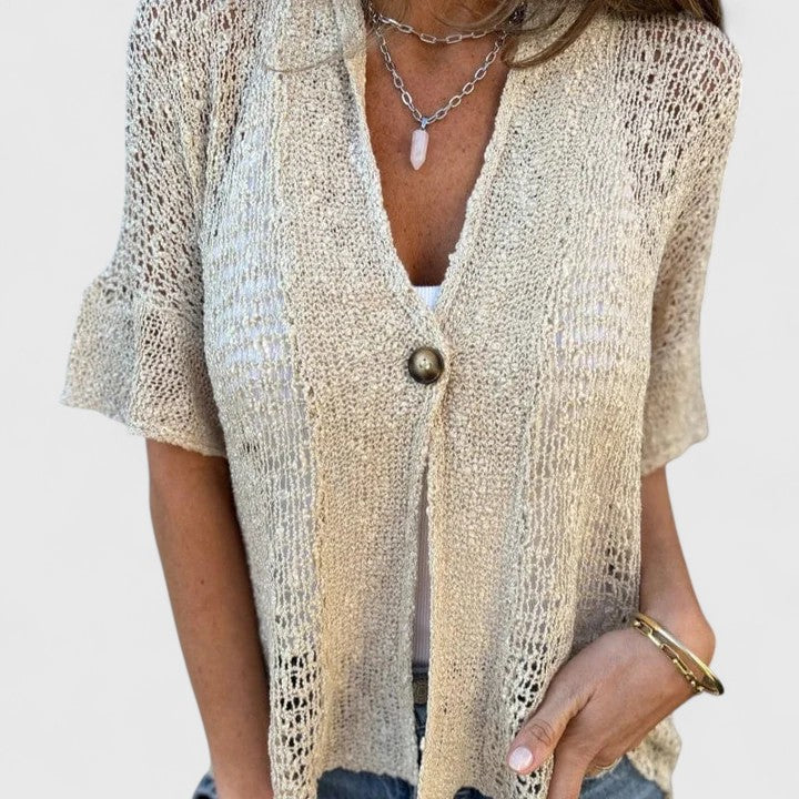 Annie | Elegant Knitted Shirt